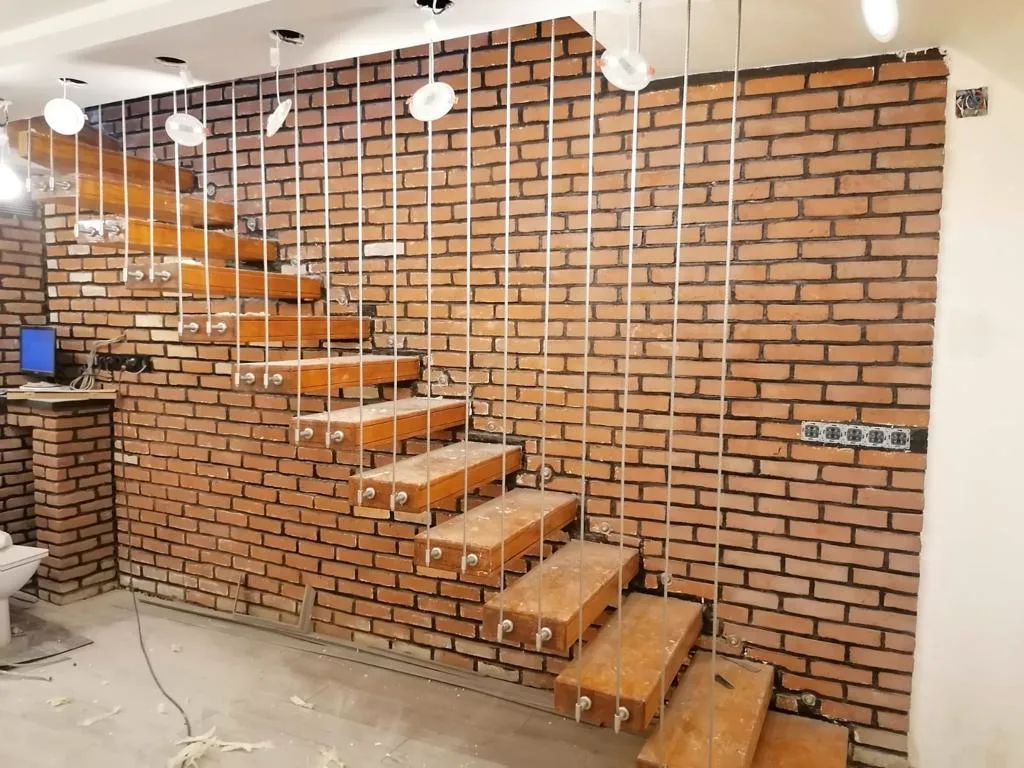 FK Dizayn metal omurga merdiven uygulama fotoğrafı 03